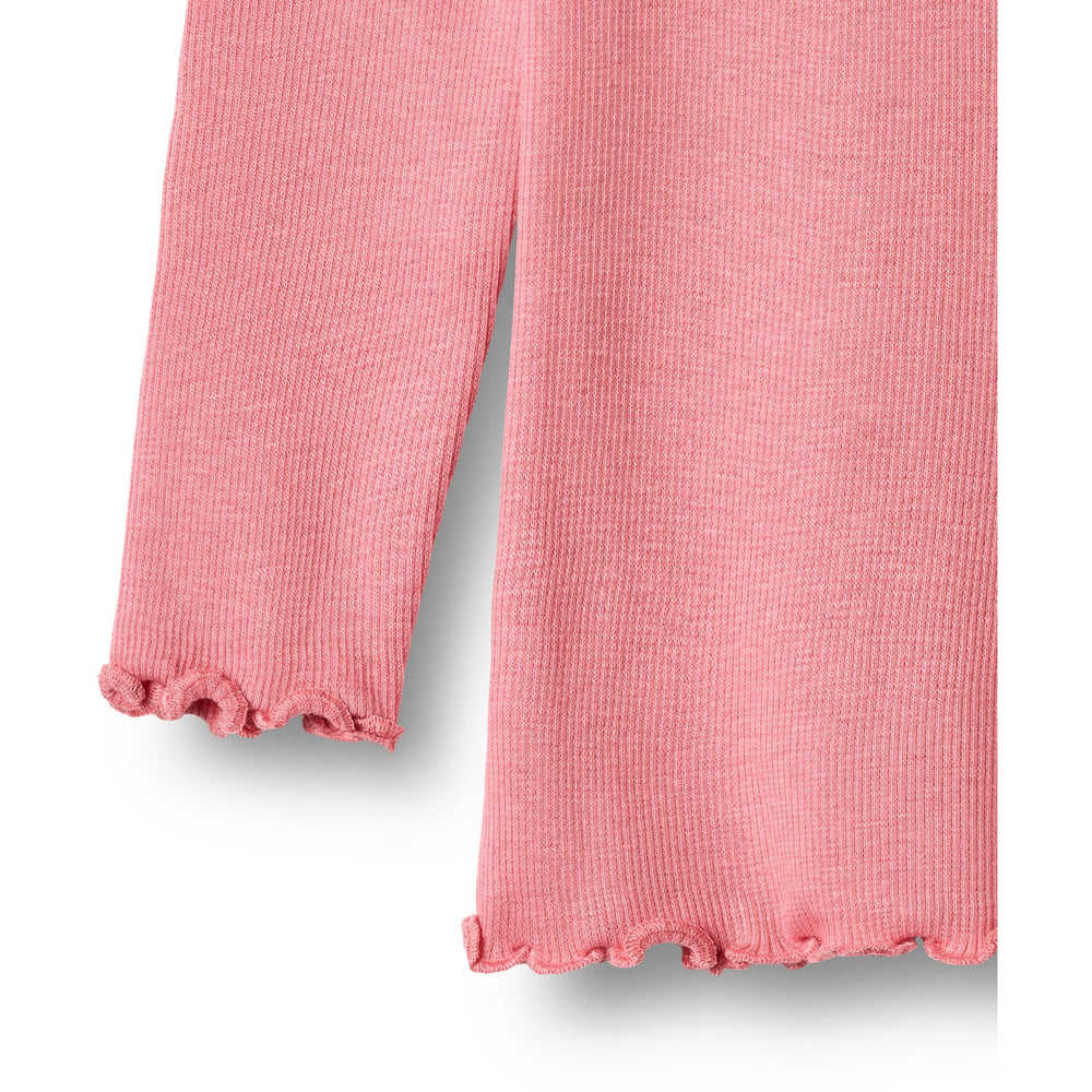 Køb Wheat Soft Pink Rib Bluse Reese