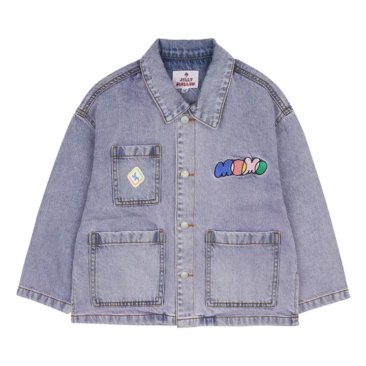 Jelly Mallow Veste en Jean Momo | Bleu