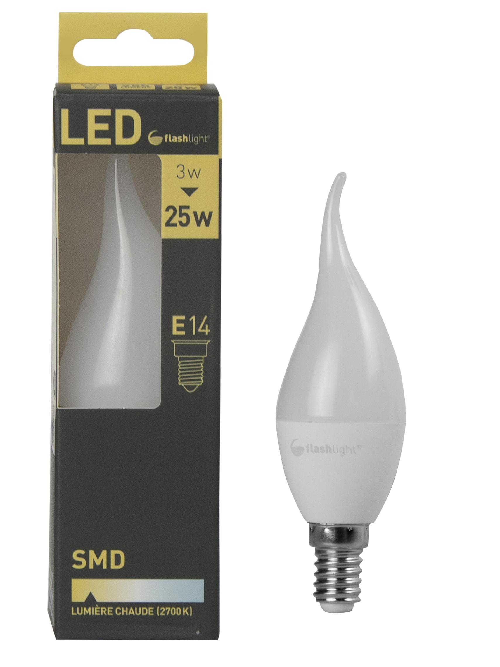 AMPOULE LED FLAMME E14 3W