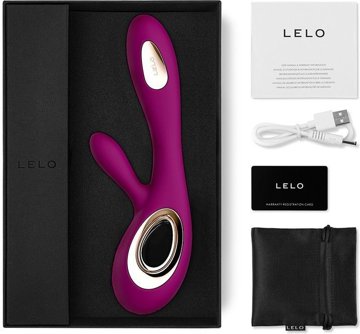 LELO Soraya Wave - Oplaadbare Dubbele Vibrator - Paars - Luxe Design