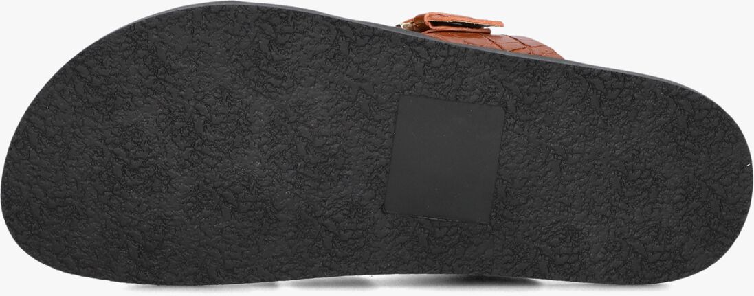 cognac notre-v slippers 227105