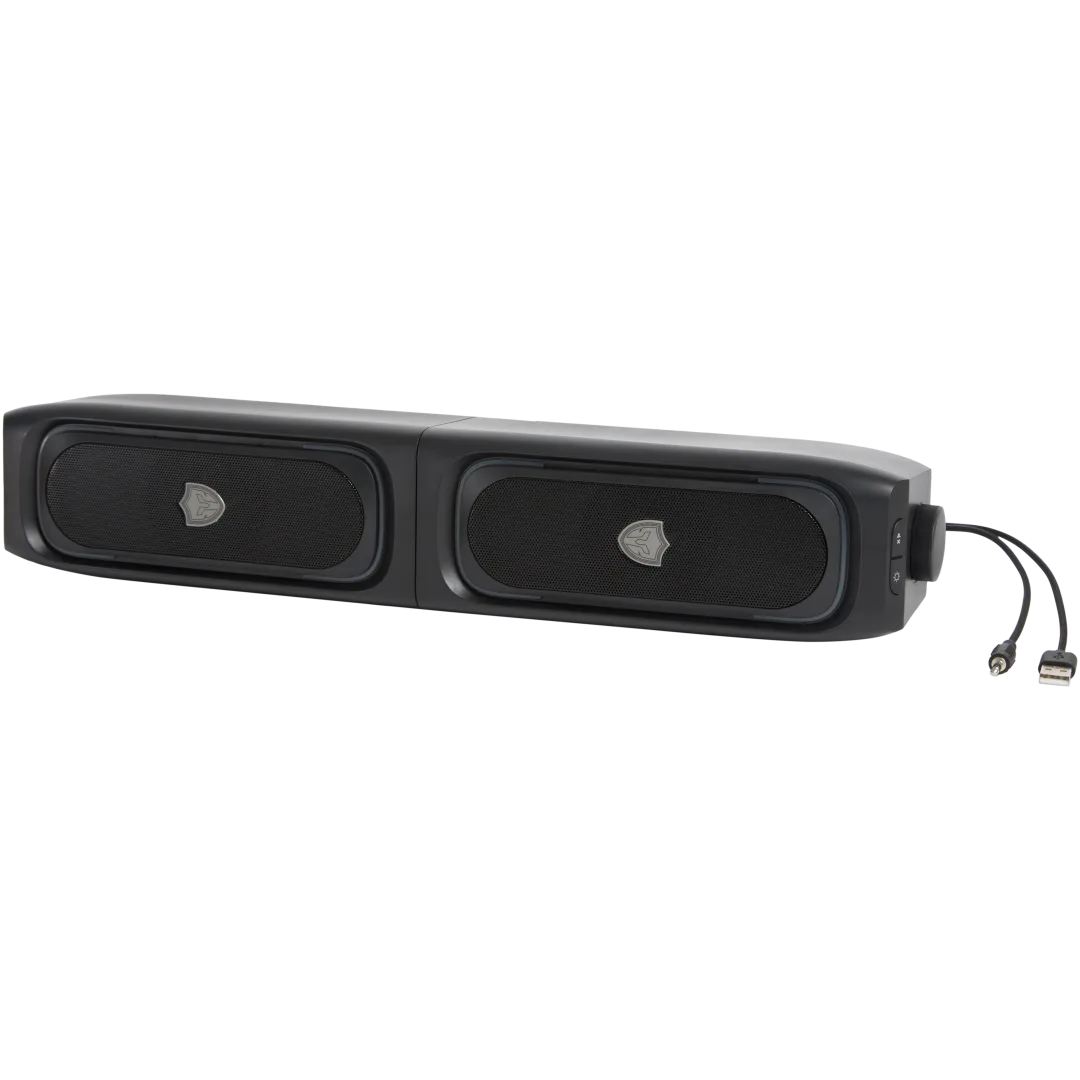 Battletron 2-in-1 soundbar 2-delig | 10 watt | 43 x 8 x 8 cm