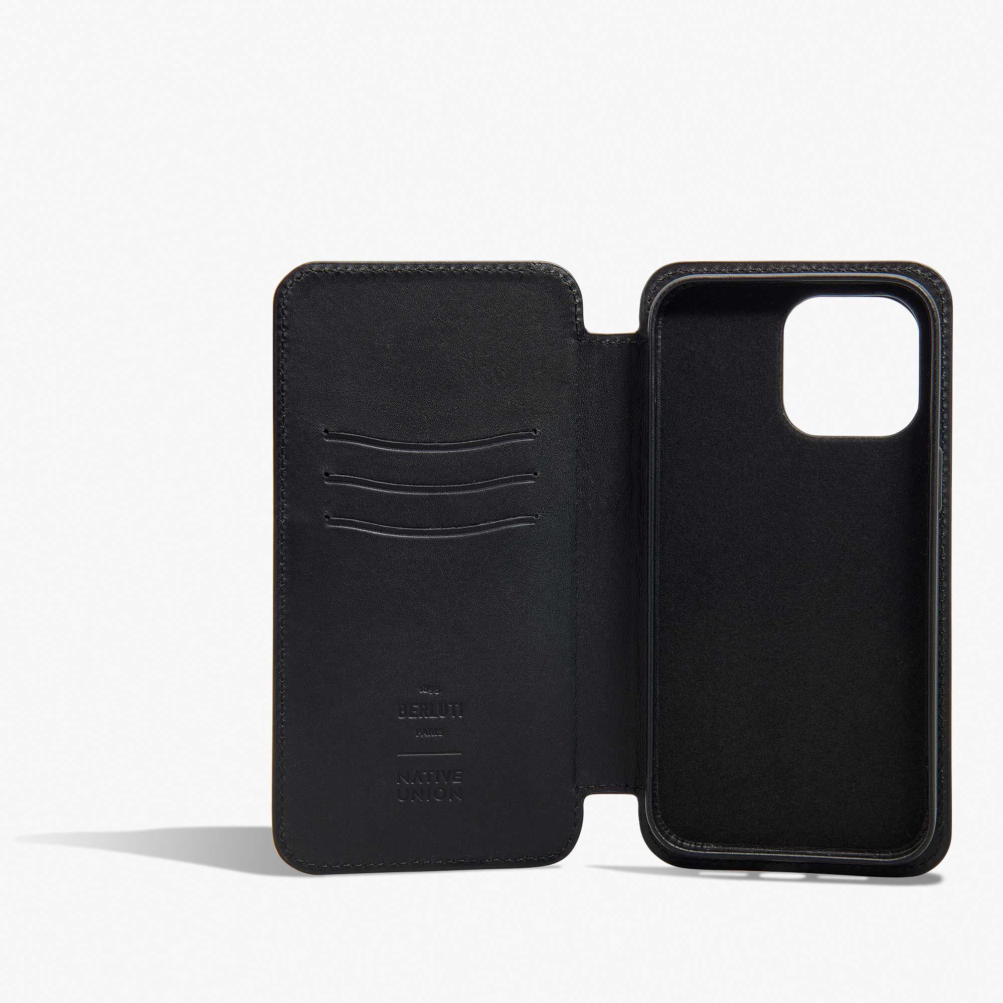 Étui iPhone 15 Pro Max Folio En Cuir Scritto