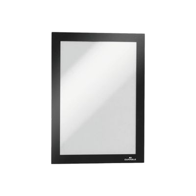 Durable Duraframe - Cadre d'affichage adhésif repositionnable - A5 - noir