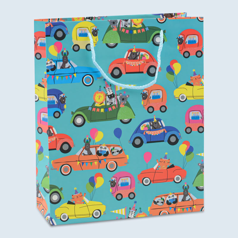 Sac cadeaux 'Voiturettes'