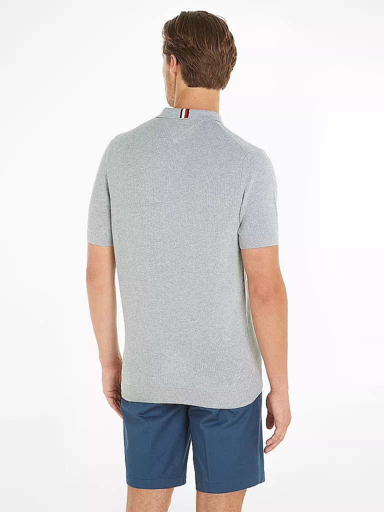 TOMMY HILFIGER Poloshirt hellgrau