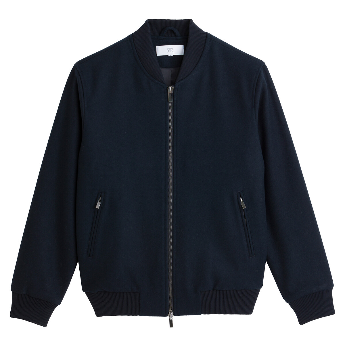 COLEÇÕES LA REDOUTE<br>Jaqueta bomber de lã