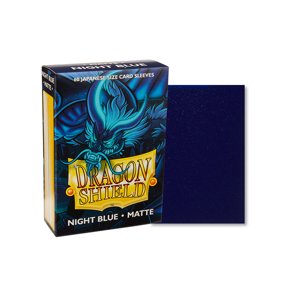 Dragon Shield - 60 Japanese Sleeves Matte - Night Blue