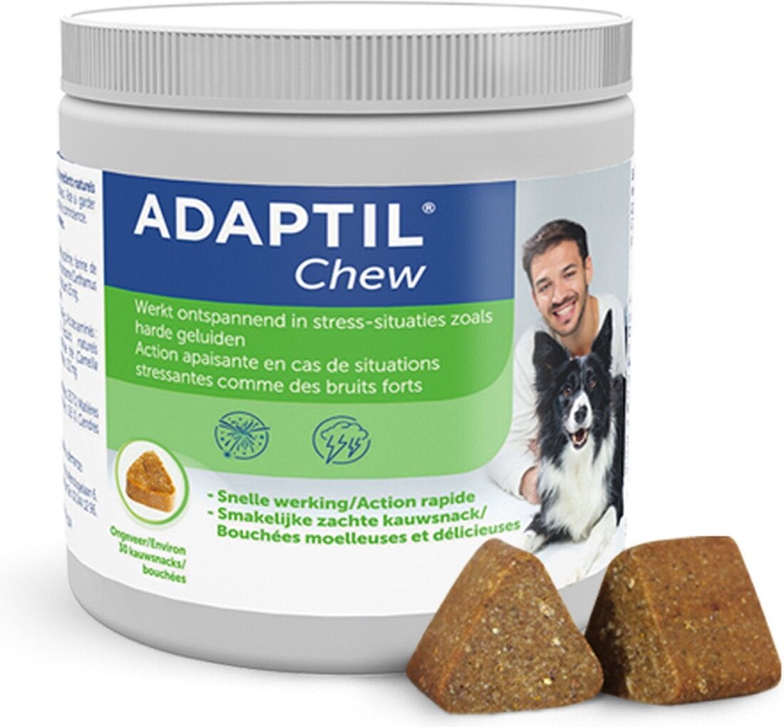Adaptil Chew kauwsnack anti stressmiddel 30 stuks