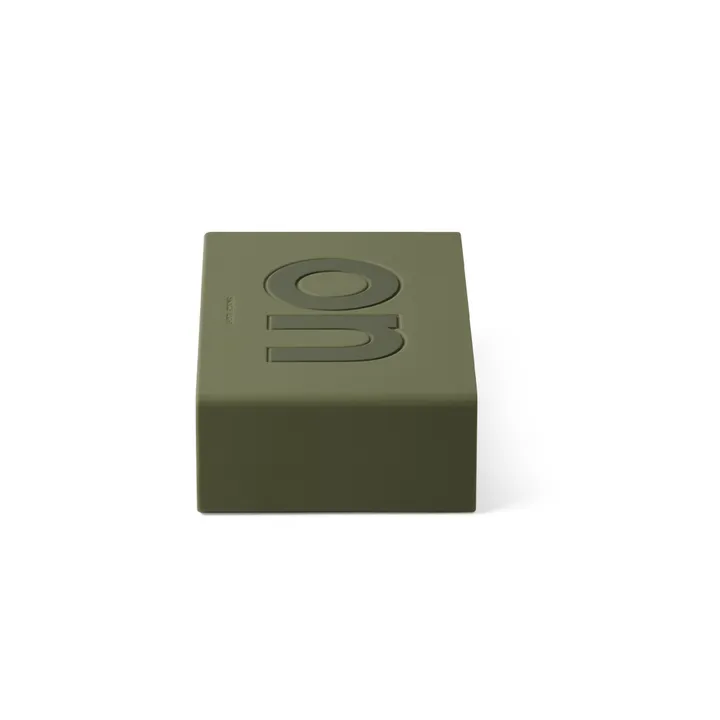 Lexon Réveil Flip+ | Vert kaki