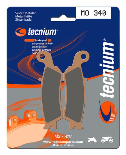 Plaquettes de freins Tecnium MX/Quad métal fritté - MO340
