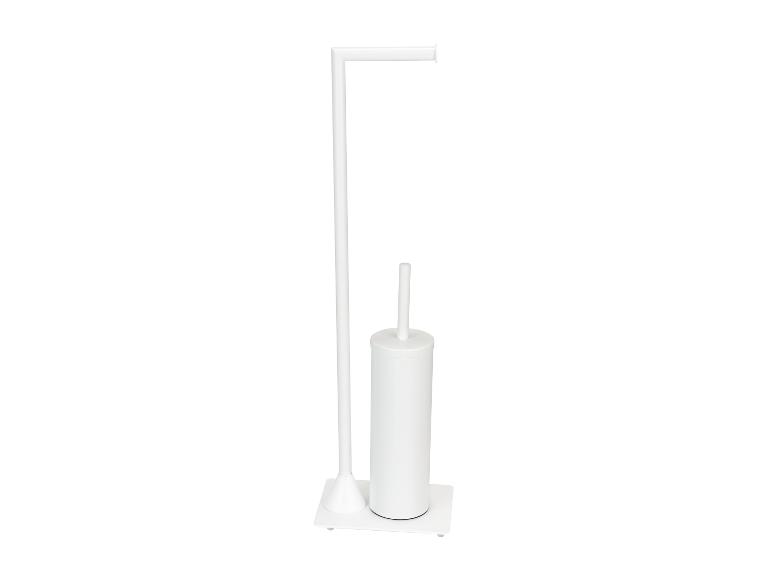 Toiletrolhouder met toiletborstel