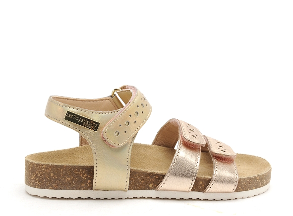 Les tropeziennes nu pieds enfant izeane rose
