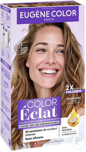 Eugene Color Color Éclat Blond Foncé Doré 7.3 1 Kit