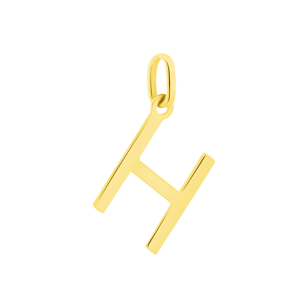 Pendentif Ionia Lettre Or Jaune