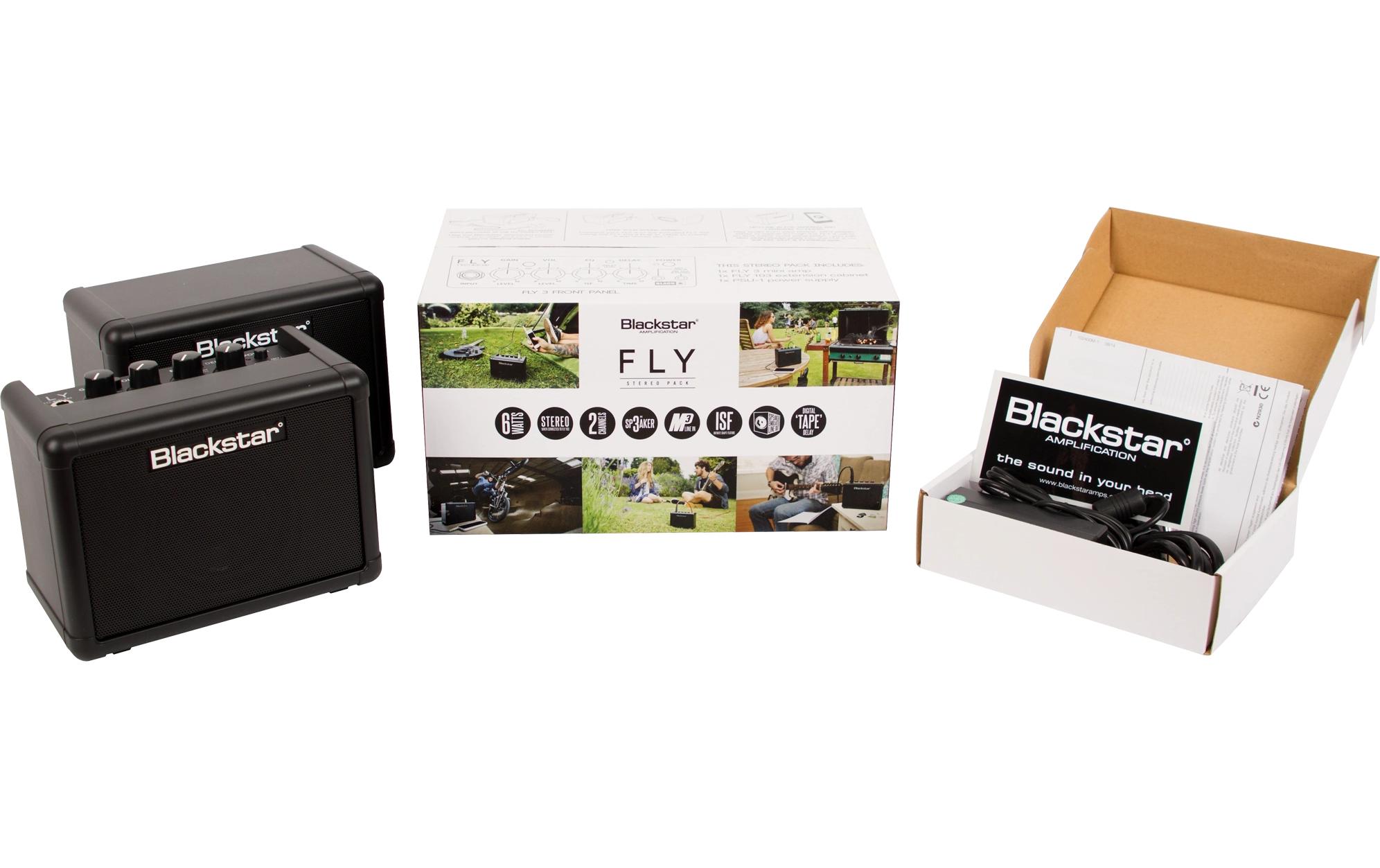 Combo Fly 3 Pack<br>6-Watt-Stereo-Setup, perfekt für den Einsatz als PC-Lautsprecher und für die MP3-Wiedergabe