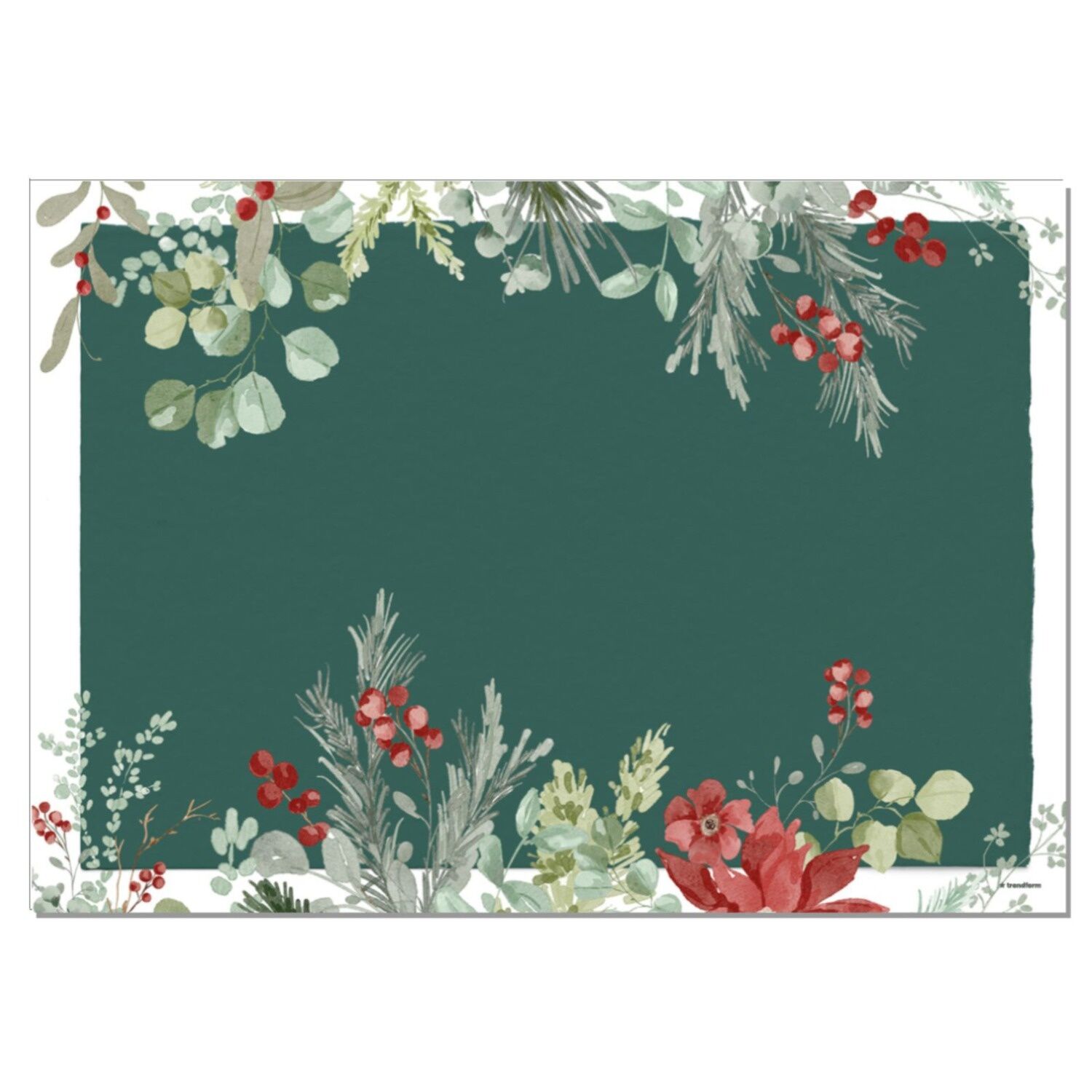 Papiertischset Festive