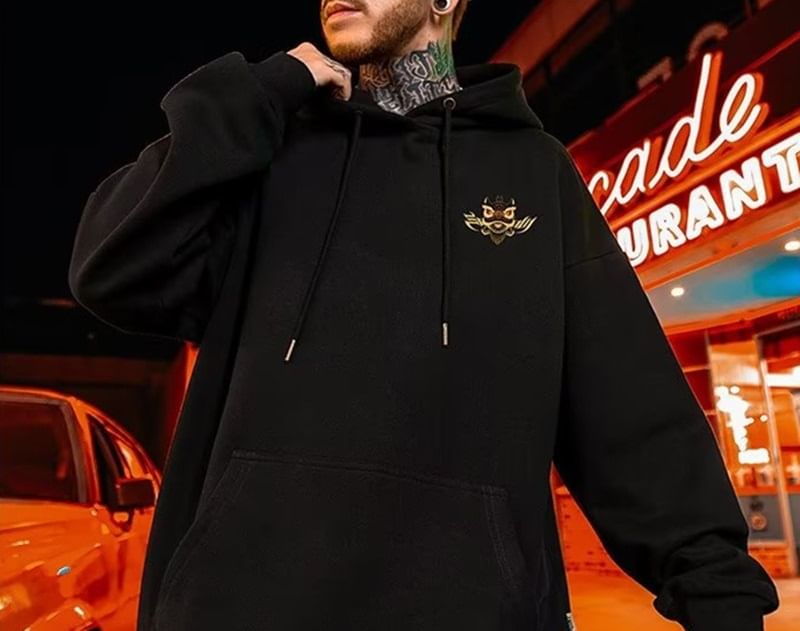 Cowpow - Leeuwendans Print Hoodie