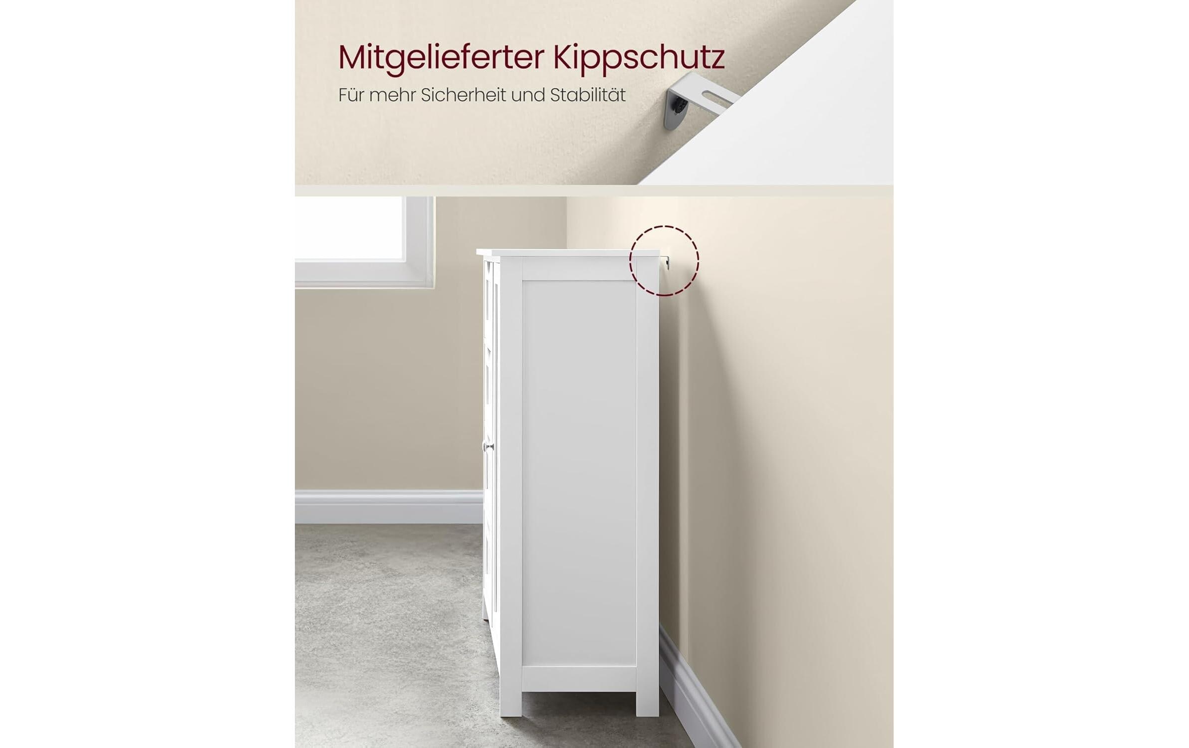VASAGLE Mehrzweckschrank »Badezimmerschrank«