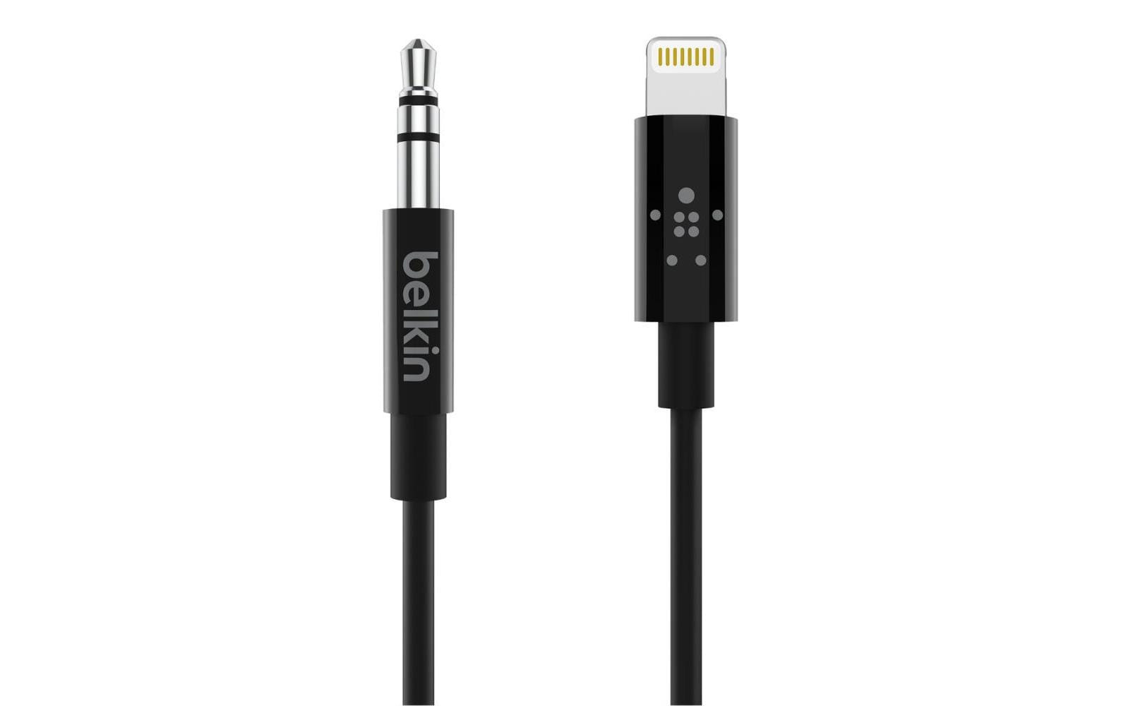 Audio-Kabel Apple Lightning - Klinke 3.5 mm, male 0.9 mAnschlusskabel
