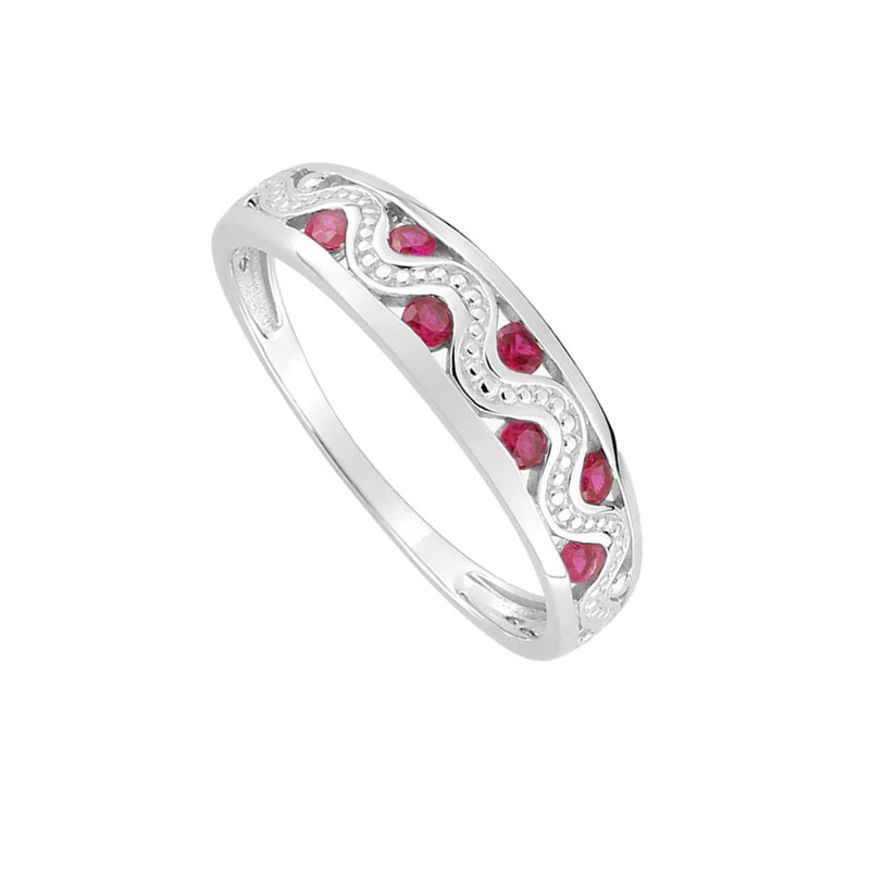 Bague femme - Rubis - Or 18 Carats