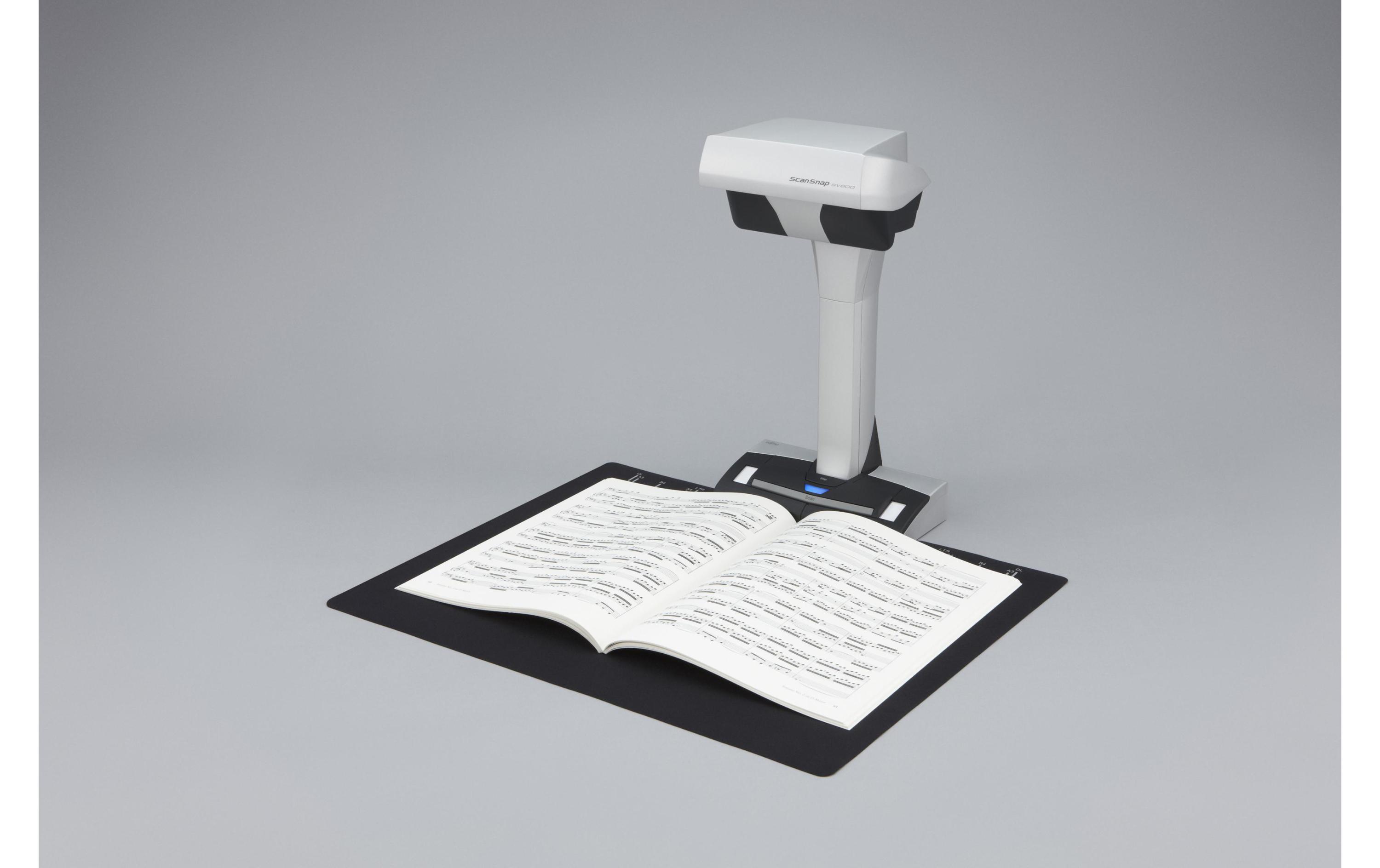 Buchscanner ScanSnap SV600<br>Neue Perspektive für das Scannen
