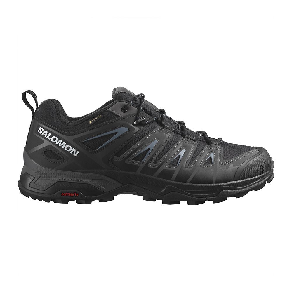 Salomon X ULTRA PIONEER GTX - Chaussures randonné Homme black/magnet/bluesteel