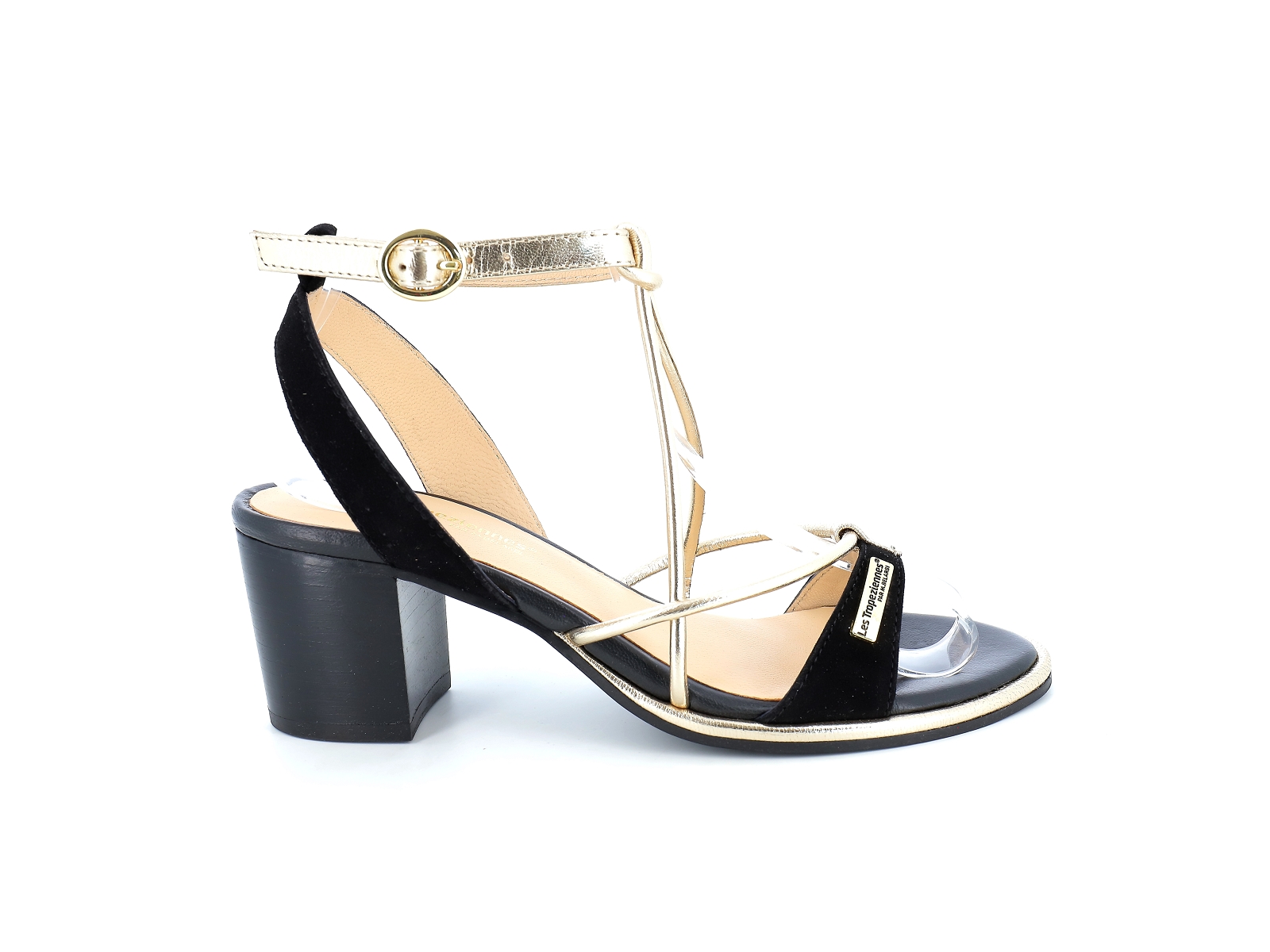 Les tropeziennes-LILONBUC Nubuck Noir Or