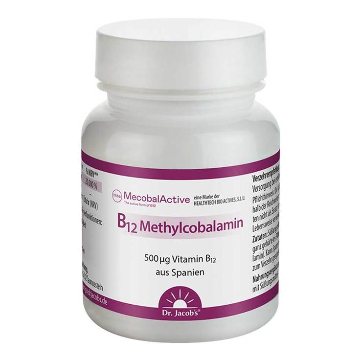B12 Methylcobalamin Dr. Jacobs Lutschtabletten, 60 St