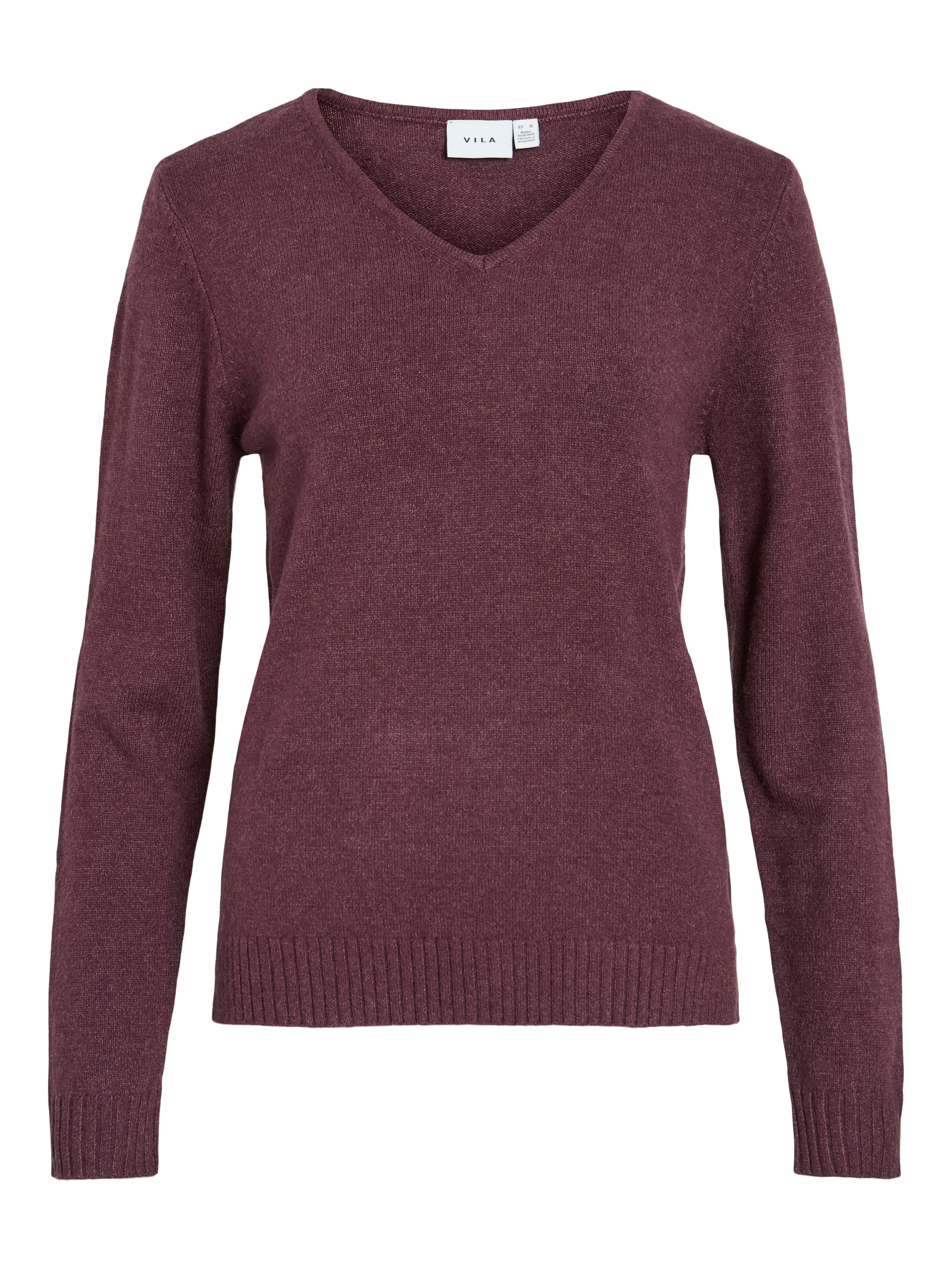 Vila V-Ausschnitt-Pullover »VIRIL V-NECK L/S  KNIT TOP - NOOS«