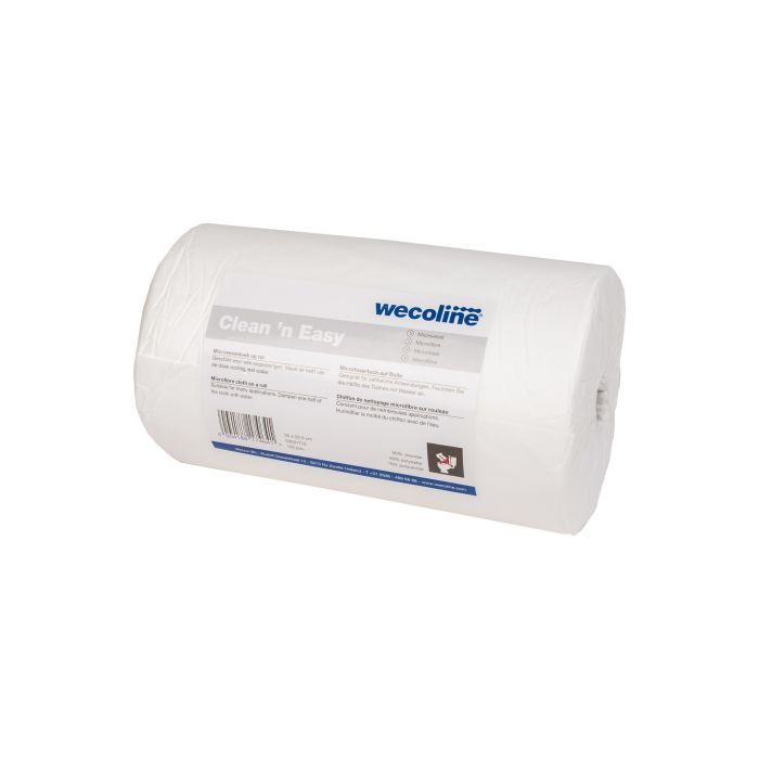 10x150st Wecoline Clean 'n Easy microvezeldoeken op rol, met viscose 10 rollen van 150 stuks (4004188174658)