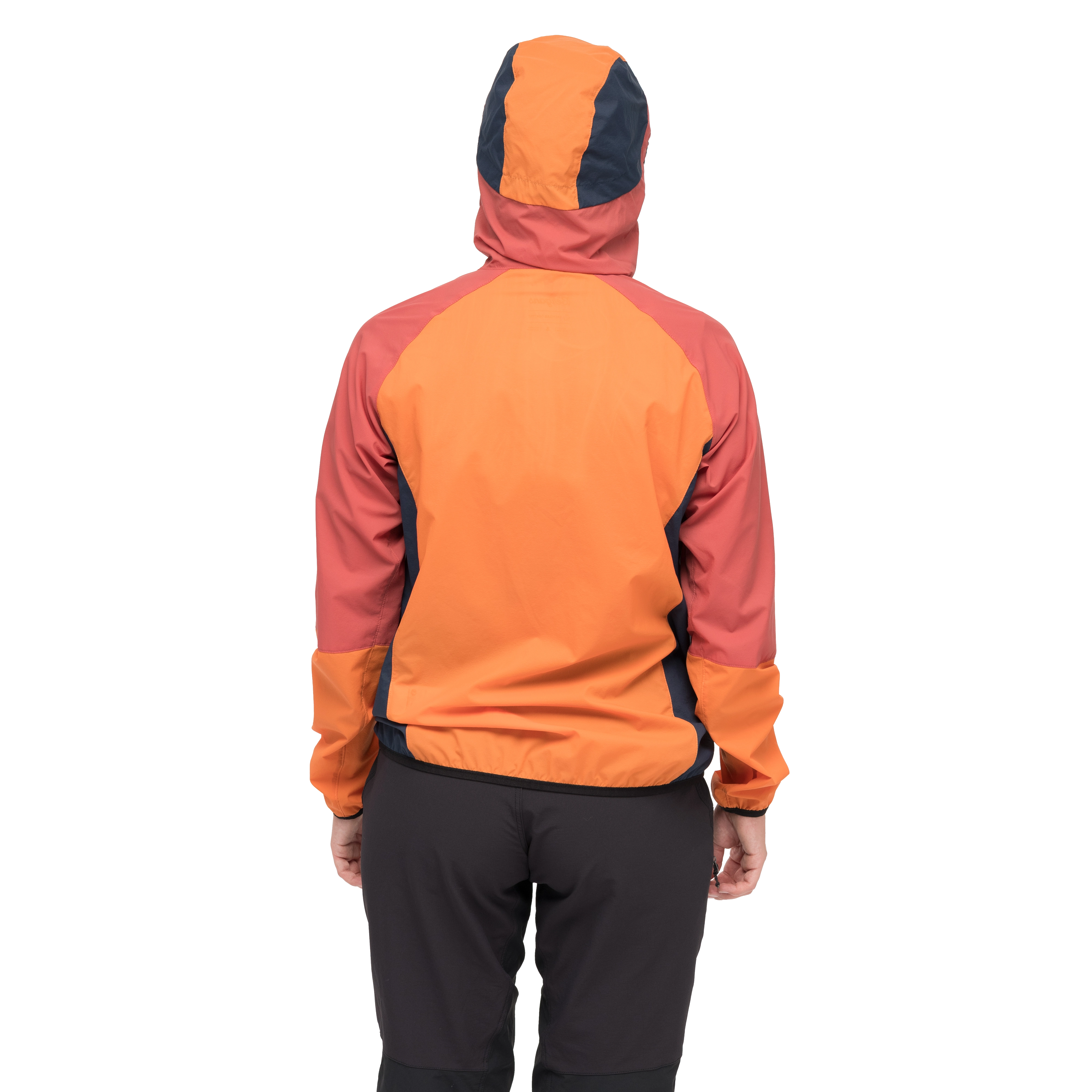 Vaagaa Windbreaker Jacket Women Faded Orange / Rusty Dust