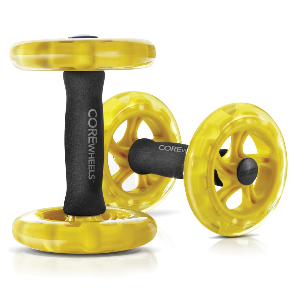 Rodas SKLZ Core para Treinamento de Força Dinâmica e Exercício Abdominal