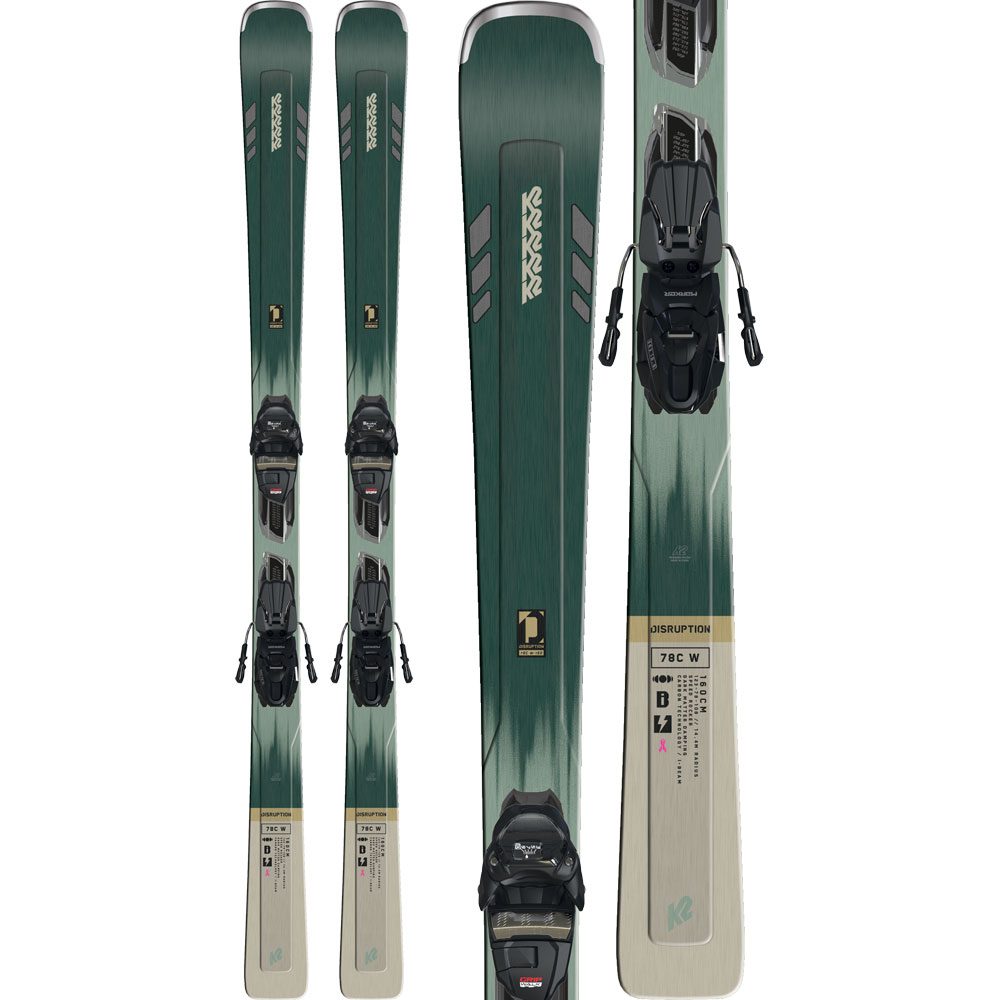 K2 Disruption 78C W 23/24 Ski Damen inkl. ER3 10 Compact Quikclik Bindung