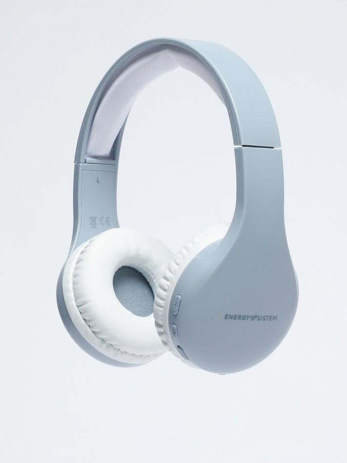 Fones de ouvido Bluetooth - Azul claro