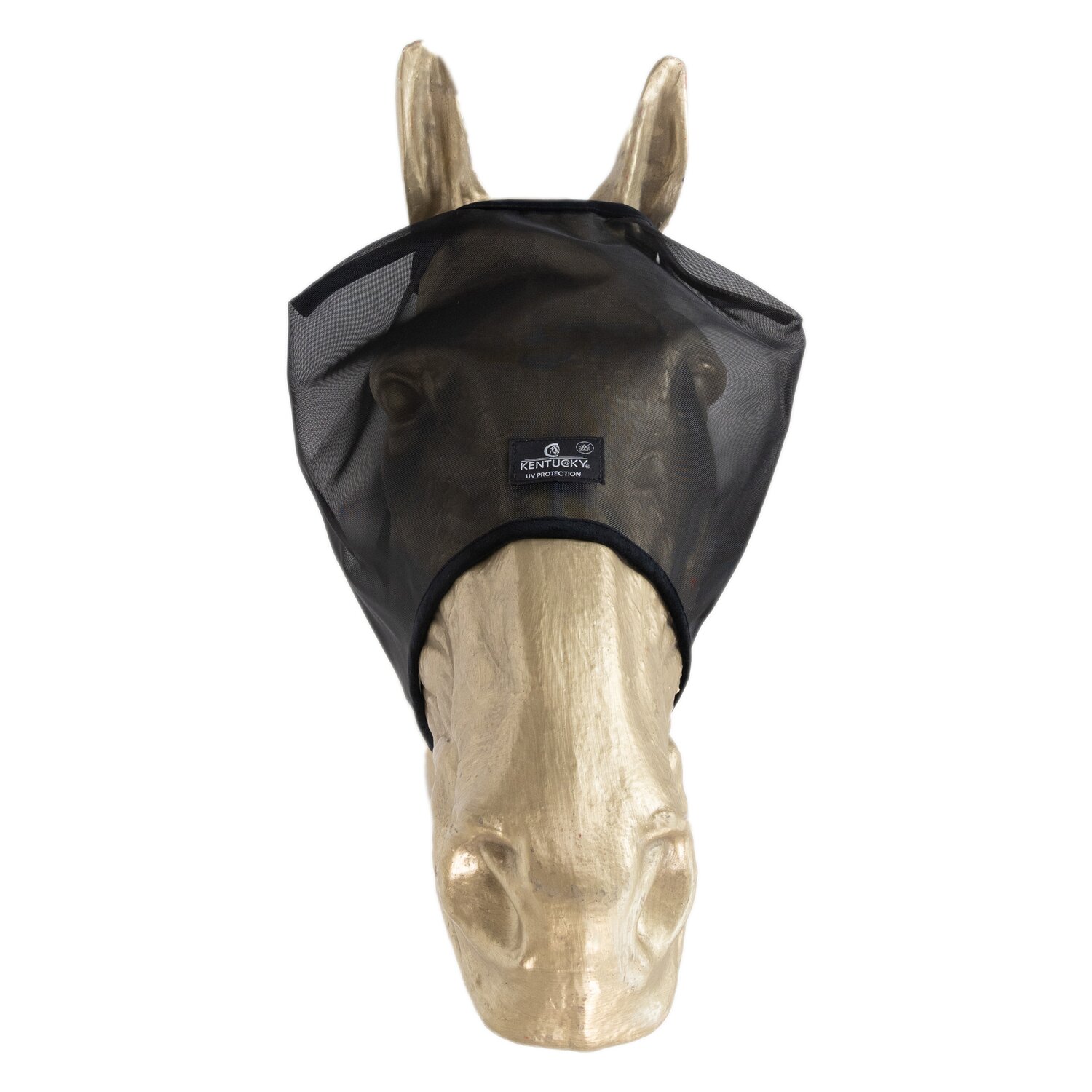 KENTUCKY Fliegenmaske Classic ohne Ohren  - black