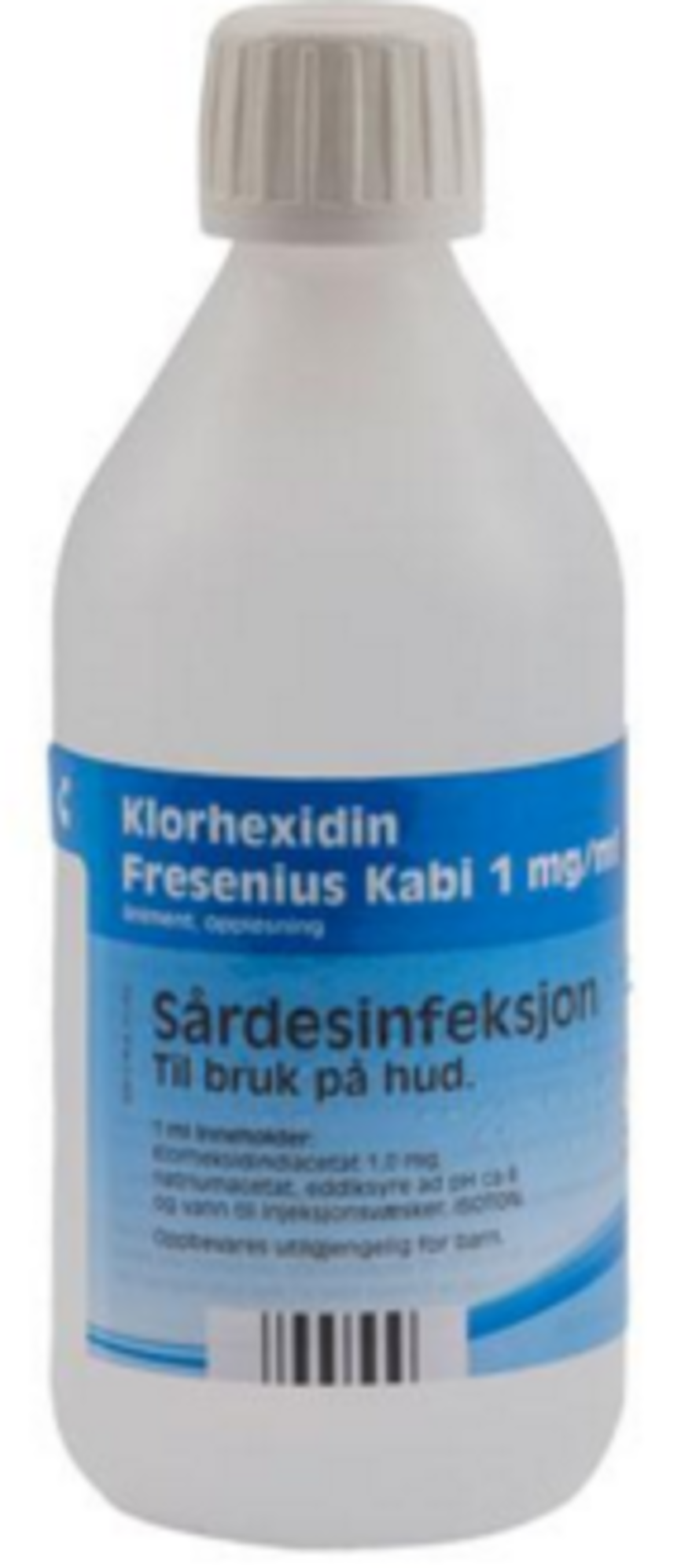 Klorhexidin Fresenius Kabi Liniment, oppl 1 mg/ml