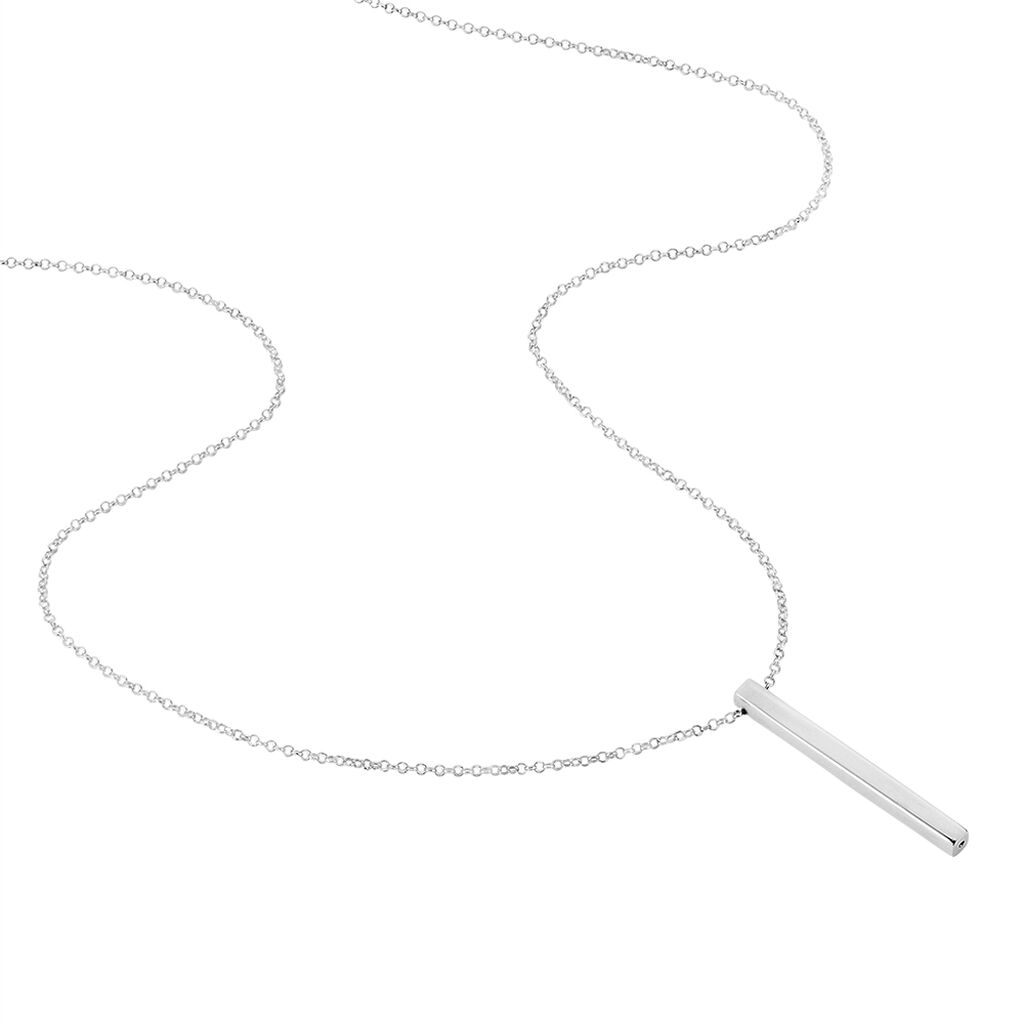 Collier Tullia Argent Blanc
