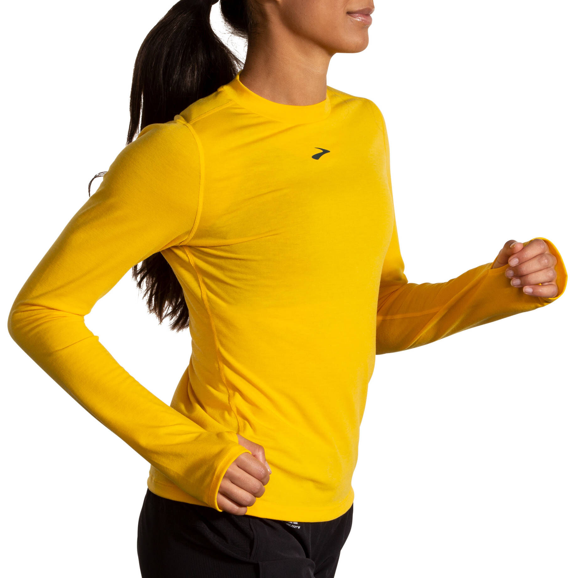 Brooks| Damen Laufshirt  HIGH POINT SHORT SLEEVE Kurzarm