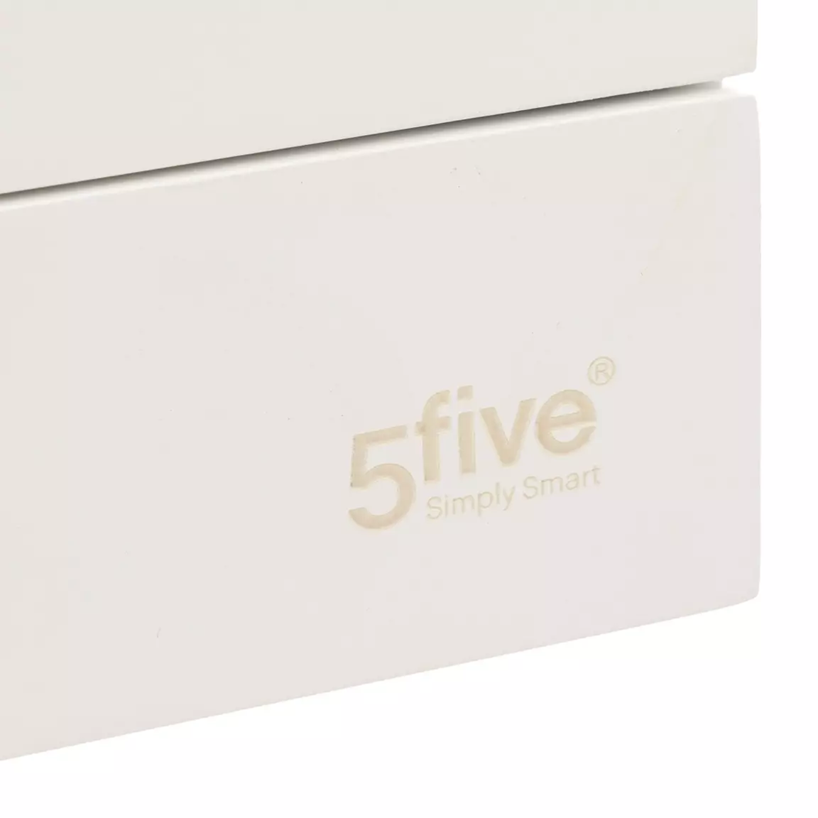 Organisateur de maquillage 4 compartiments Natureo Blanc