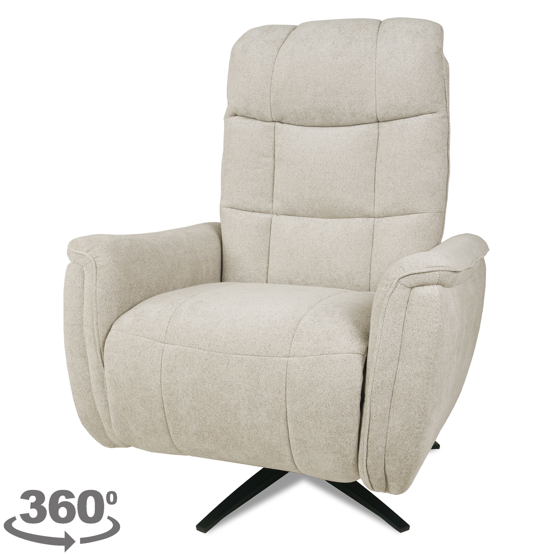 Relaxfauteuil Jurriaan B83 x D96 x H103 cm