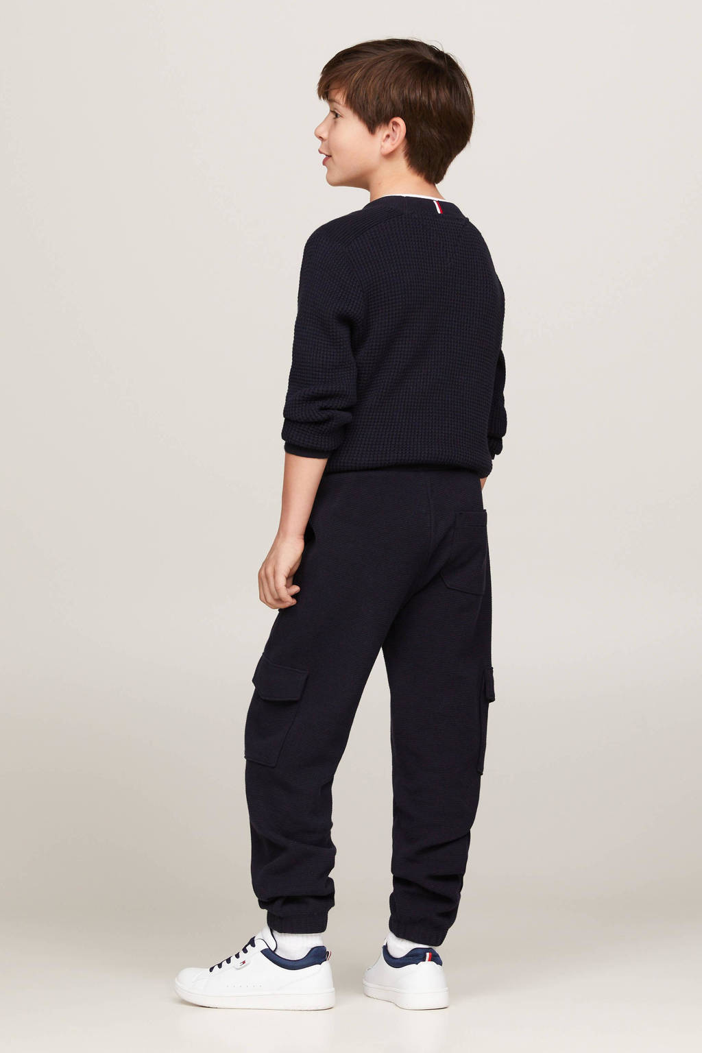 Tommy Hilfiger cargobroek donkerblauw