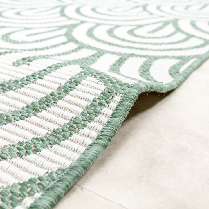 Buitenkleed - Summer Arch Groen | Weerbestendig