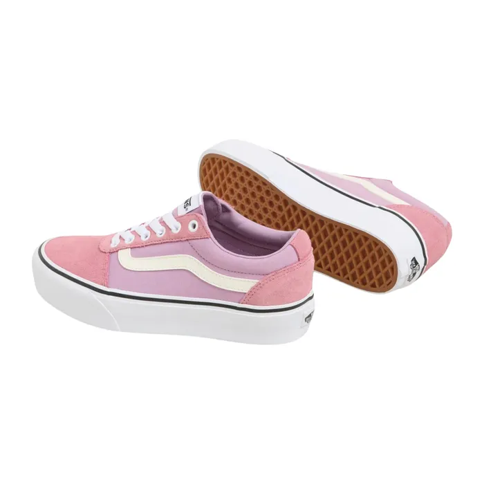 Vans Ward Platform Colorblock Sneakers Dames