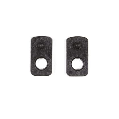 Support Clignotant Chaft CACHE ORIFICES avant ou arrière MOTO GUZZI Universel - Noir