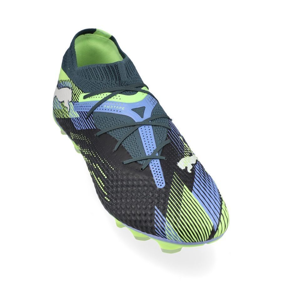 PUMA Future 7 Pro   FG/AG Lights Out - Gray Skies/Blanc/Fizzy Apple