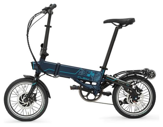 Vélo électrique pliant Supra 4.0  Tech Navy | Roues 16