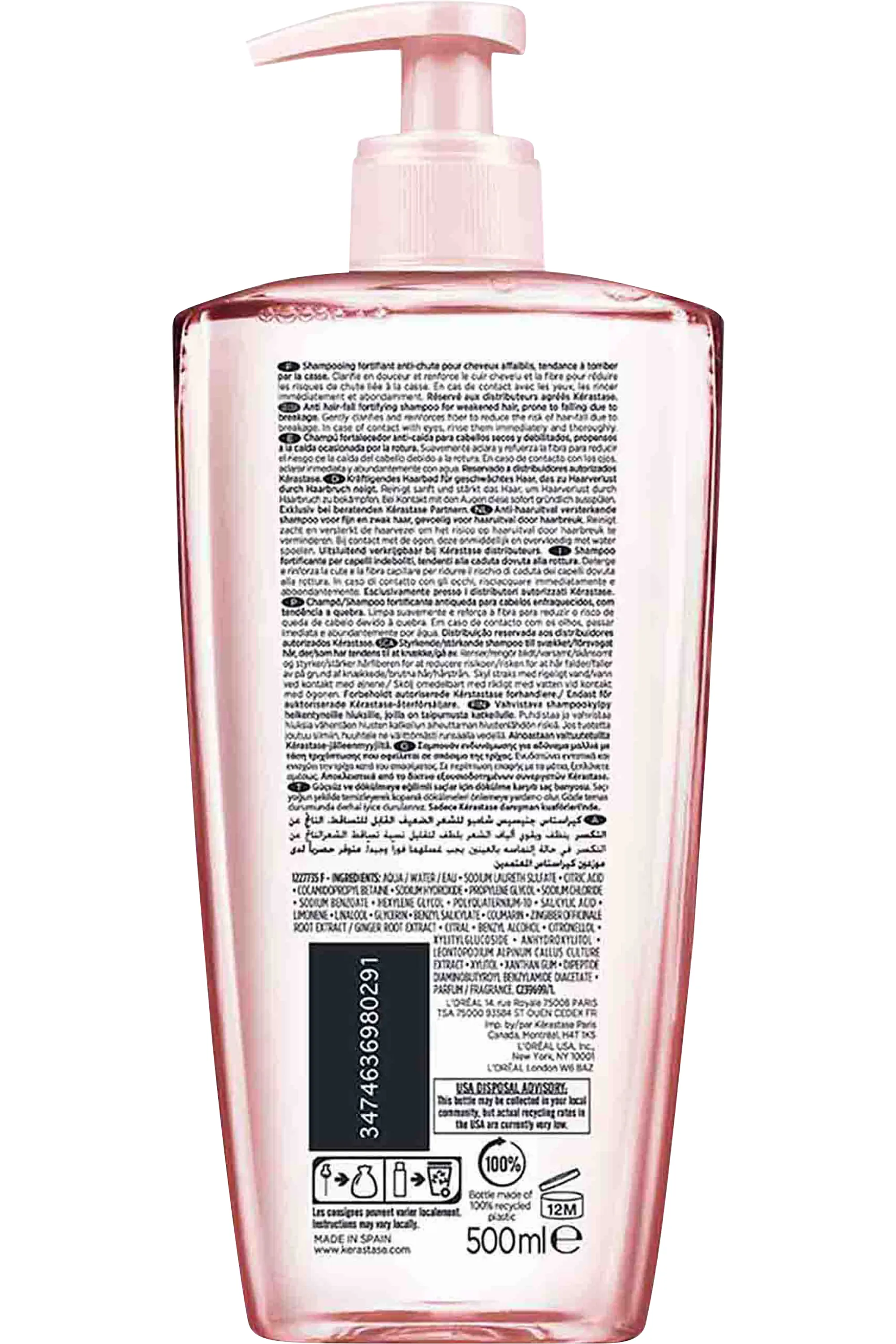 Kérastase Bain Hydra-Fortifiant Genesis Rechargeable-500 ml