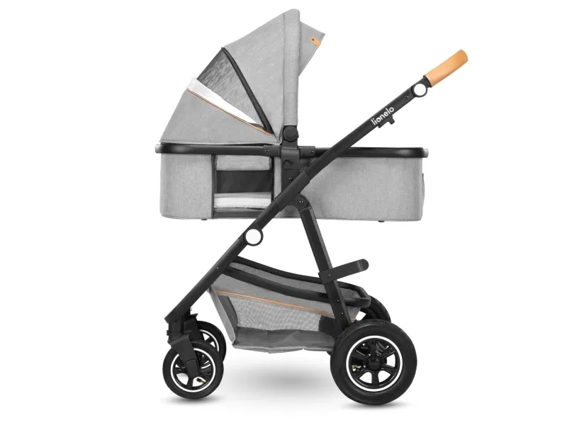 Lionelo Strollers - Lo-Amber 2In1 Kombi vogn - Grey Stone
