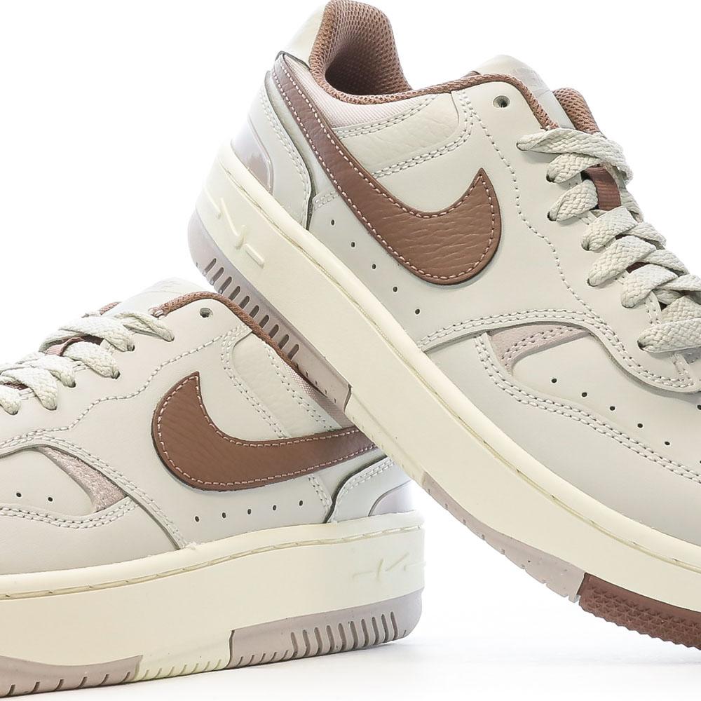 Nike Baskets Gris/Bodeaux Femme Nike Gamma Force